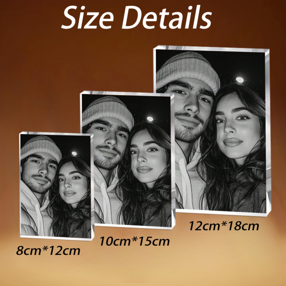 Photo Acrylic Block - زينة مكتبية من الأكريليك قابلة للتخصيص