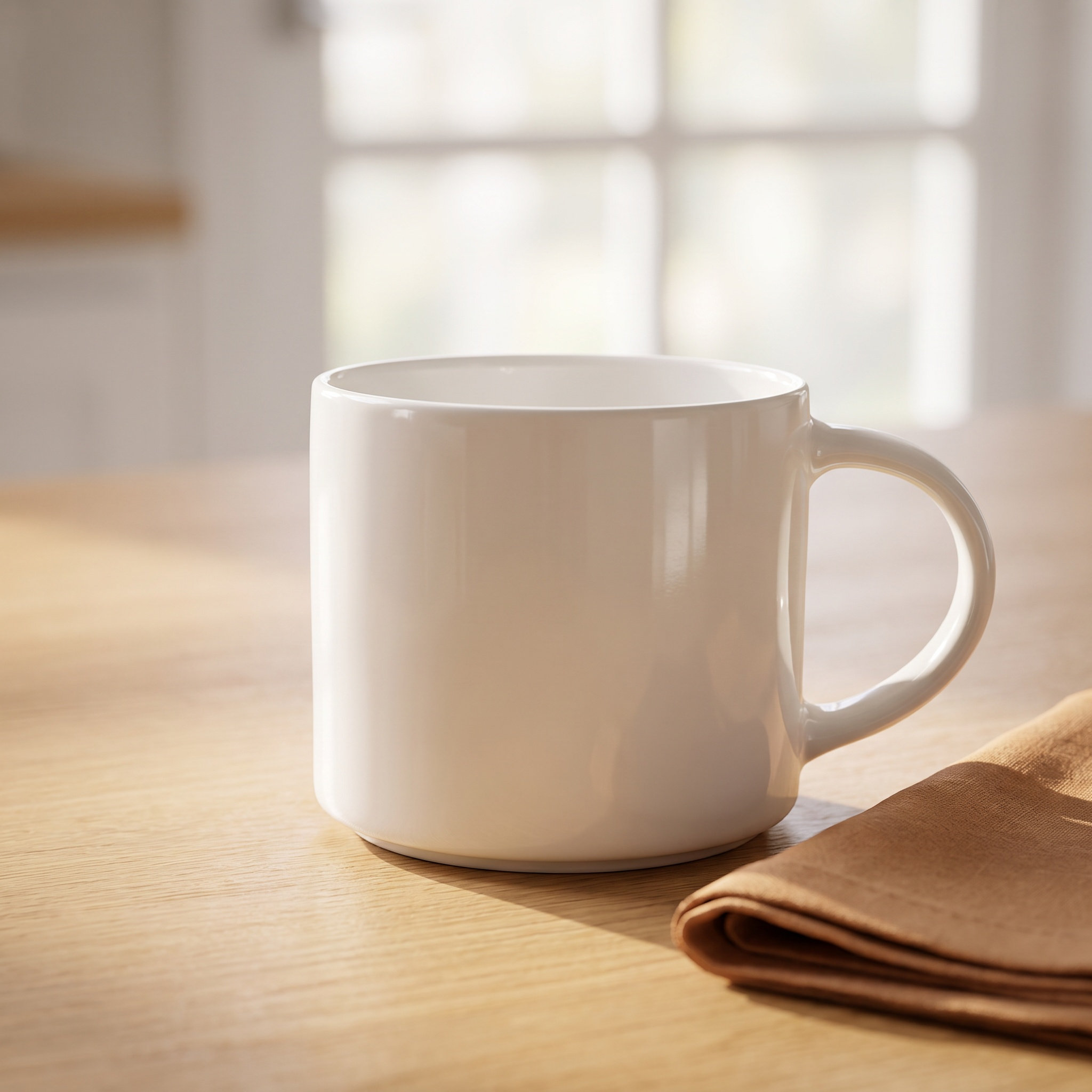كوب قهوة سيراميك أبيض سعة 15 أ - مراجعة Sublimation Mug White وسعره