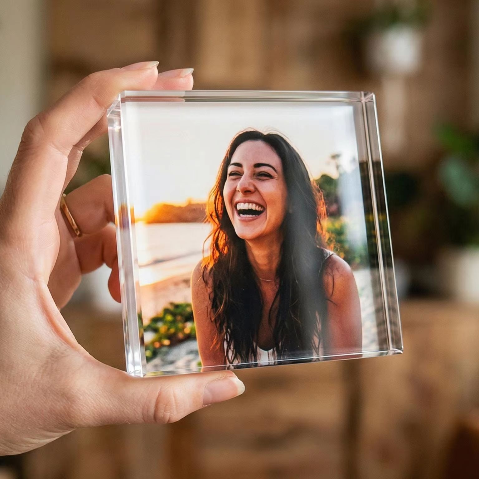 كتلة صور الصداقة المخصصة، إطار - مراجعة Photo Acrylic Block وسعره