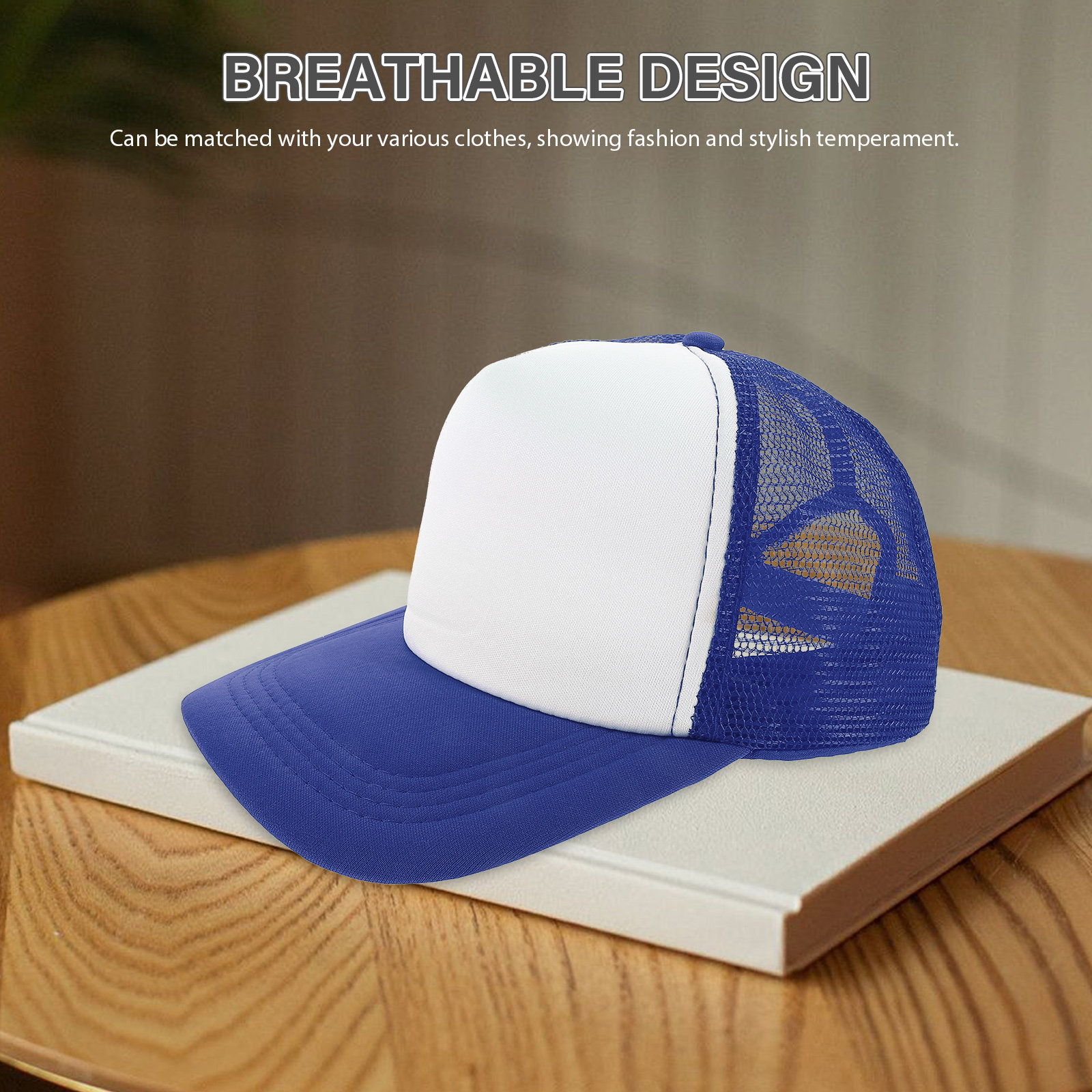 10 قطع من قبعات البيسبول الشبك - مراجعة Hat Sublimation Blank وسعره