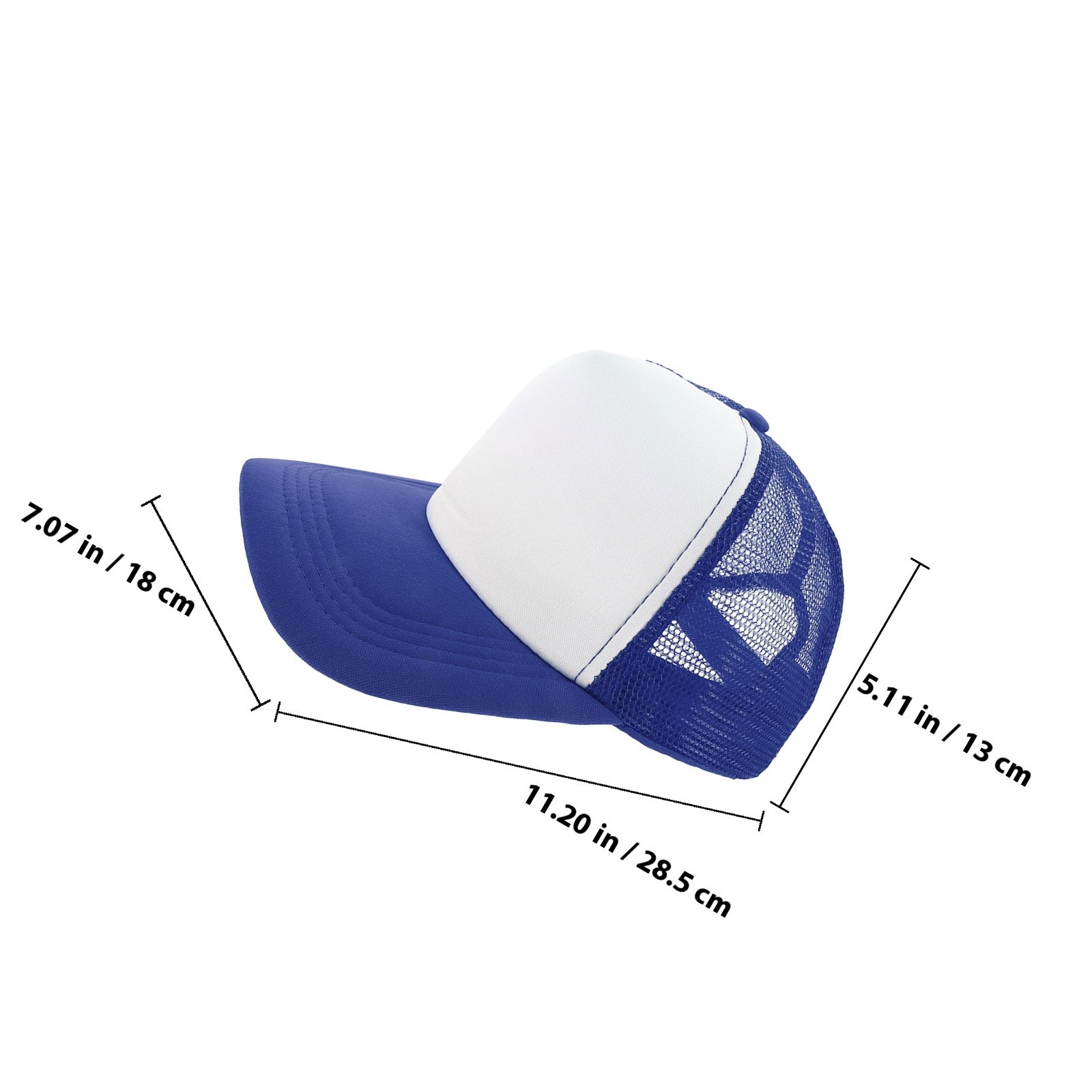 10 قطع من قبعات البيسبول الشبك - مراجعة Hat Sublimation Blank وسعره