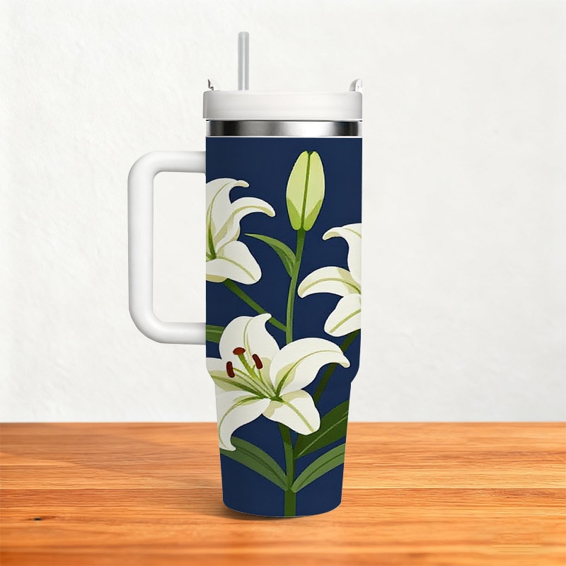 كوب سفر معزول بسعة 40 أونصة من - مراجعة Sublimation Mug White وسعره