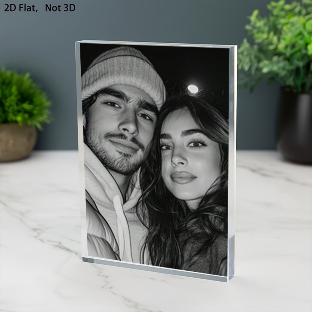 زينة مكتبية من الأكريليك قابلة - مراجعة Photo Acrylic Block وسعره